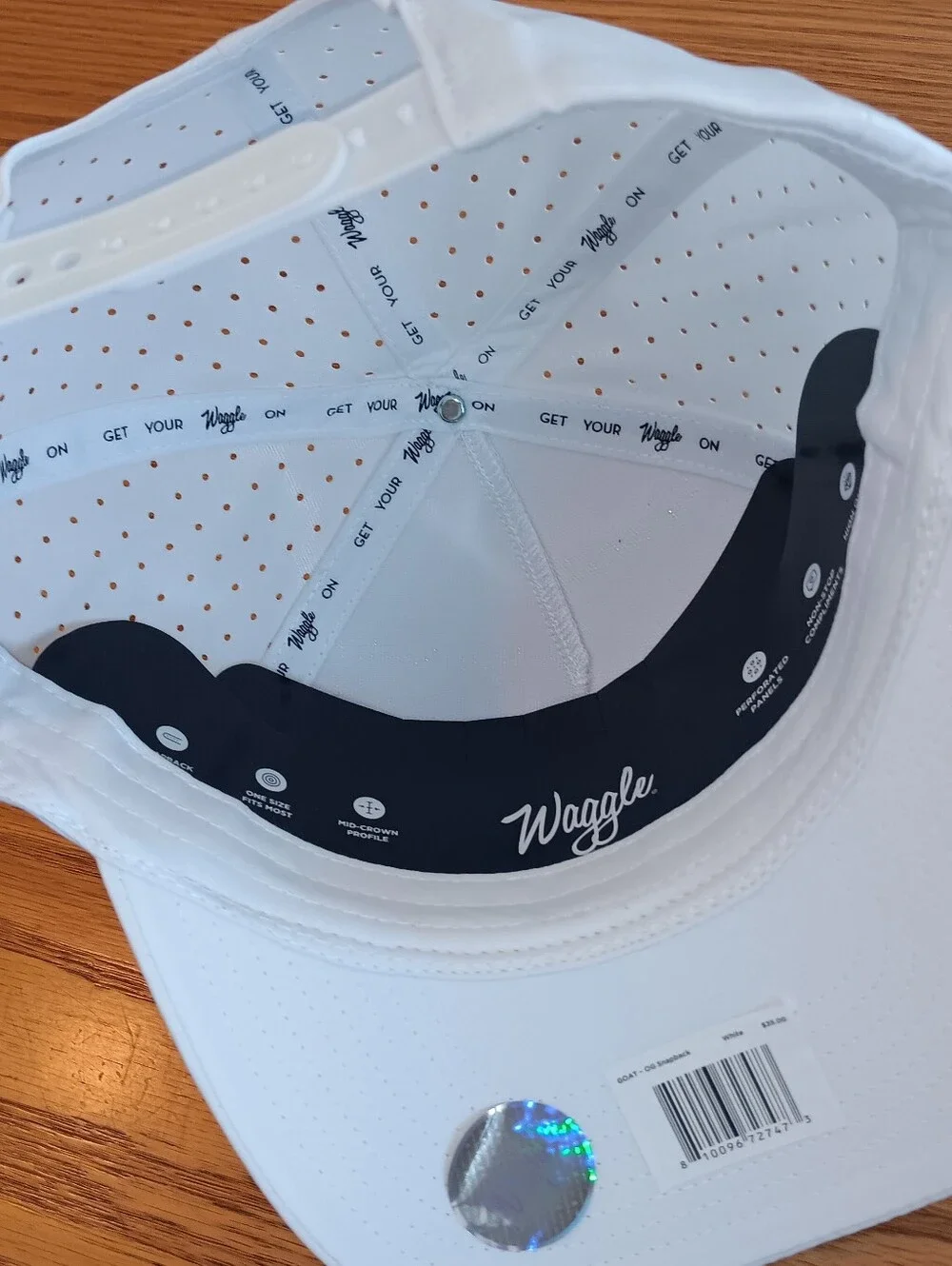 WAGGLE TIGER GOAT GOLF HAT